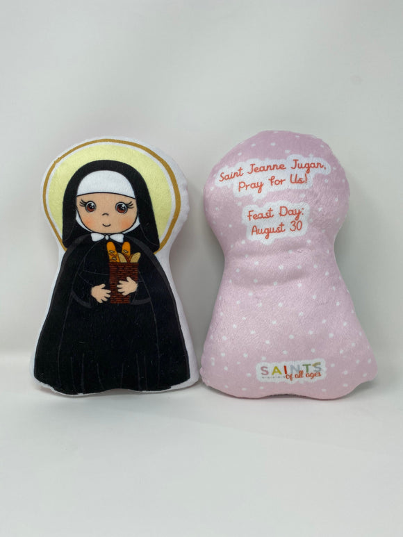 Saint Jeanne Jugan Stuffed Doll. Saint Gift. Easter Gift. Baptism. Catholic Baby Gift. Saint Jeanne Jugan Stuffed Doll. Jeanne Jugan gift.